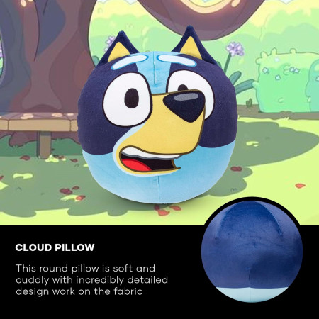 Bluey 11" Round Cloud Pillow